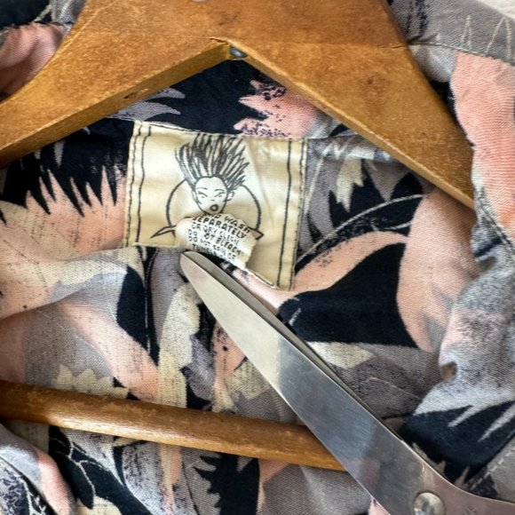 Vintage Short Circuit Print Shirt - Picture 4 of 5